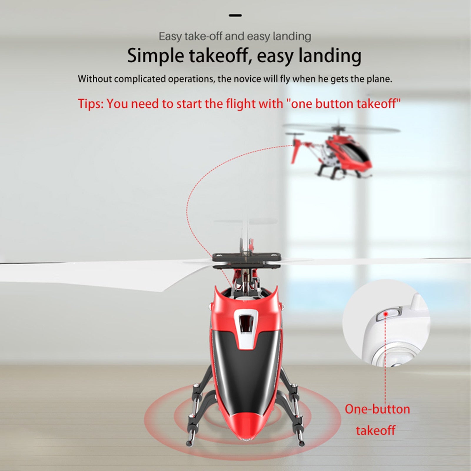 RC Helicopter Remote Control Helicopter  Auto-hover Gyro Stabilization with LED light Mini RC Toy for Kids-EXHOBBY LIMITED.