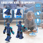 STEMTRON Intelligent Voice Controlled Smart Remote Control Robot for Kids(Blue).