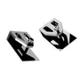 2pcs Trim tabs for Remote Control Boat Vector SR80 Pro. - EXHOBBY